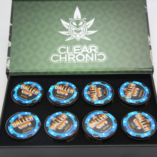 CLEAR CHRONIC 3.5g JARS [Sugar Diamonds]