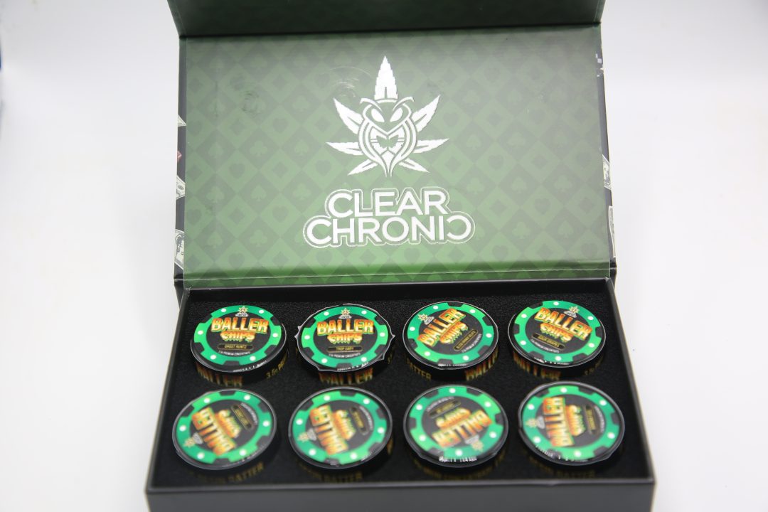 CLEAR CHRONIC 3.5g JARS [Live Resin Batter]