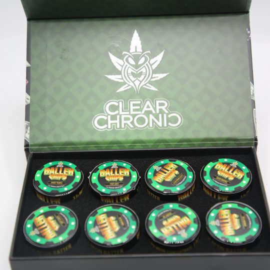 CLEAR CHRONIC 3.5g JARS [Live Resin Batter]